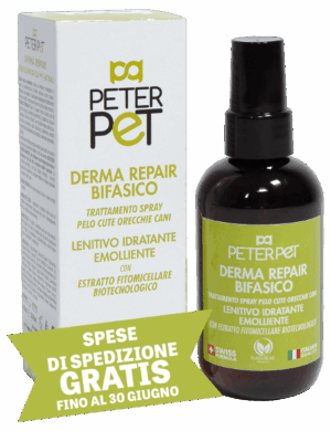 Derma Repair cute cani con acido ialuronico dermatiti lesioni irritazioni cattivi odori prurito 100 ml