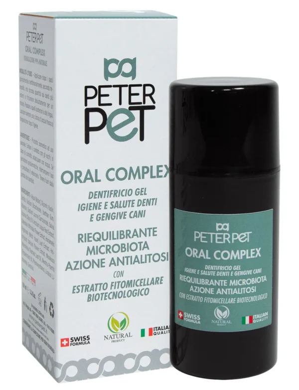 Oral Complex dentifricio cani igiene denti gengive antialitosi riequilibrante microbiota orale 100 ml