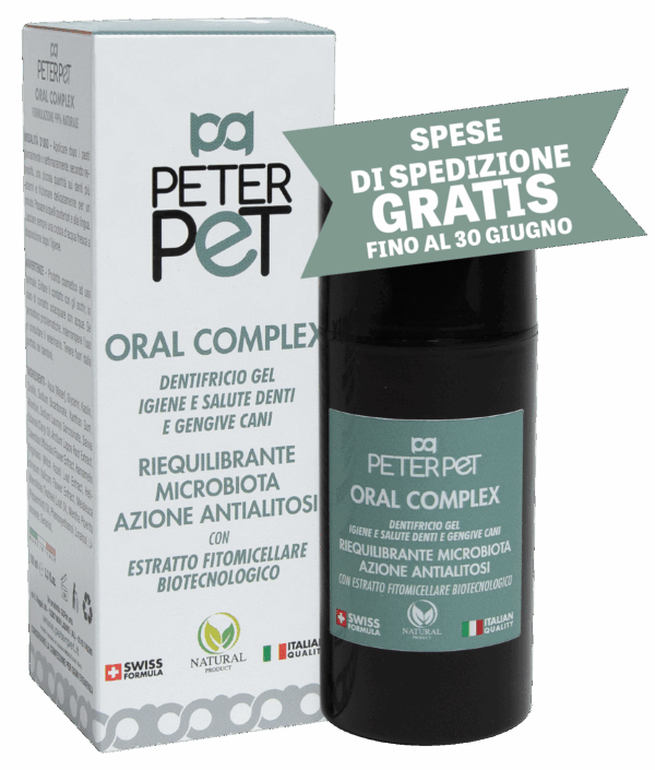 Oral Complex dentifricio cani igiene denti gengive antialitosi riequilibrante microbiota orale 100 ml
