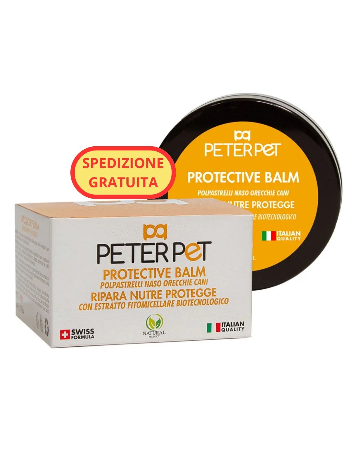 Protective Balm cute cani innovativo balsamo polpastrelli naso orecchie ripara rigenera 50 ml