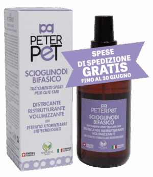 Scioglinodi cani con acido ialuronico agente districante naturale volumizzante 200 ml